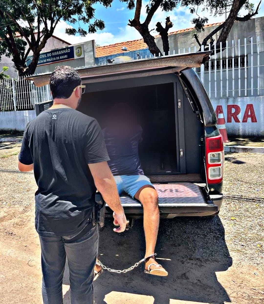 ​OPERAÇÃO INTEGRADA: EM ARARI, POLÍCIA CIVIL DO MARANHÃO RECAPTURA HOMICIDA FORAGIDO DA JUSTIÇA